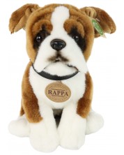 Jucărie de pluș Rappa Eco Friends - Câine Boxer așezat, 27 cm -1