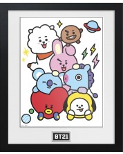 Poster cu ramă GB eye Animation: BT21 - Characters 