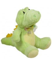 Jucărie de pluș Amek Toys - Crocodil, verde, 23 cm -1