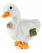 Jucărie de pluș Rappa Eco Prieteni – Rățușcă albă, 24 cm - imagine 1