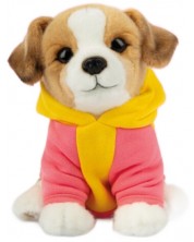 Jucărie de pluș Studio Pets - Câine Jack Russell cu fular, Jacki, 23 cm