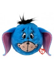 Minge săltăreață din pluș TY Toys Beanie Bouncers - Winnie the Pooh, Eeyore, 8 cm - imagine 1