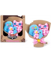 Jucării de pluș Zuru Fuggler – Monștrii cu dinți în buchet, 3 bucăți, sortiment - imagine 1