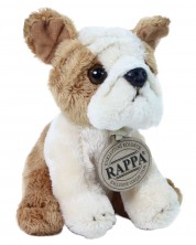 Jucărie de plus Rappa Eco Friends  -Câine buldog, 14 cm