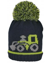 Pălărie de iarnă tricotată Sterntaler - Tractor, 53 cm, 2-4 ani -1