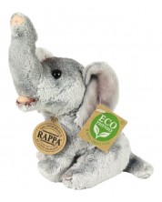 Jucărie de pluș Rappa Eco Friends - Elefant, 15 cm -1
