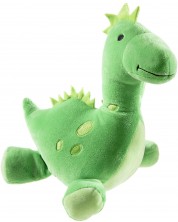 Jucarie de plus Heunec - Dinozaur, verde, 25 cm -1