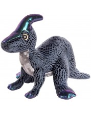 Jucărie de pluș Amek Toys - Dinozaur cu corn, 37 cm