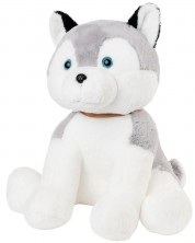 Jucărie de pluș  Amek Toys  - Câine husky, 55 cm -1