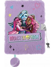 Jurnal de pluș cu lacătар St. Majewski - Monster High