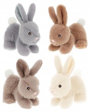 Jucărie de pluș Keel Toys Keeleco - Iepuraș, 14 cm, sortiment - imagine 1