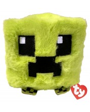 Jucărie de pluș TY Toys Beanie Bouncers - Minecraft Creeper