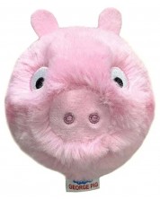 Minge săltăreață din pluș TY Toys Beanie Bouncers - Peppa Pig, George, 8 cm - imagine 1