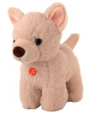 Jucărie de pluș  Amek Toys - Chihuahua, cu sunet, 19 cm -1