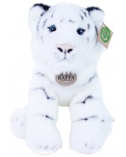 Jucărie de pluș Rappa Eco Friends - Tigru alb, în picioare, 30 cm