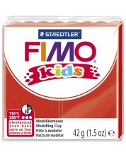 Pasta polimerica Staedtler Fimo Kids - culoare rosie