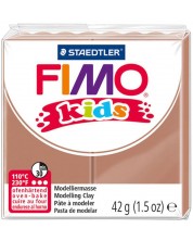 Lut polimeric Staedtler Fimo Kids - maro deschis -1