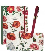 Set cadou Victoria's Journals - Poppy, 3 piese, în cutie -1