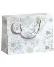 Pungă cadou Zoewie - Wedding Flower, 22.5 x 17 x 9 cm	