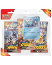 Pokemon TCG: Scarlet & Violet 8 Surging Sparks 3 Pack Blister - Quagsire -1