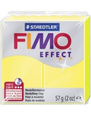Argila polimerica Staedtler Fimo Effect - galben neon, 57 g