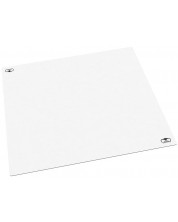 Covoras pentru joc de carti Ultimate Guard Monochrome - albi (80x80 cm)