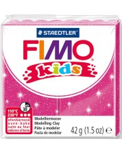 Lut polimeric Staedtler Fimo Kids - culoare roz stralucitor -1