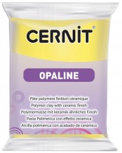 Argilă polimerică Cernit Opaline - Galben, 56 g