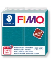 Lut polimeric Staedtler Fimo - Leather 8010, 57g, turcoaz -1