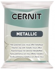 Argila polimerică Cernit Metallic - Turcoaz, 56 g