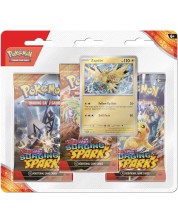 Pokemon TCG: Scarlet & Violet 8 Surging Sparks 3 Pack Blister - Zapdos