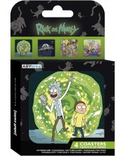 Suporturi de pahare ABYstyle Animation: Rick & Morty - Generic -1