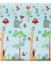 Covoraș de joacă Petite&Mars - Joy Max, 180 x 150 cm, Girafă -1