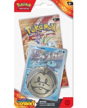 Pokemon TCG: Scarlet & Violet 8 Surging Sparks Checklane Blister - Wooper