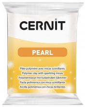 Argila polimerică Cernit Pearl - Alb, 56 g -1