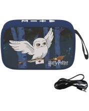 Boxă portabilă Lexibook - Harry Potter Hedwig, albastru