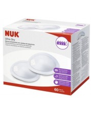 Tampoane de alăptare NUK - Ultra dry, 60 buc -1