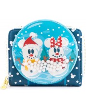 Portofel Loungefly Disney: Mickey Mouse - Mickey and Minnie Snow Globe