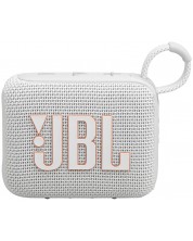 Boxă portabilă JBL - Go 4, albă -1