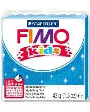 Lut polimeric Staedtler Fimo Kids - Albastru stralucitor -1