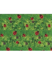 Hartie de impachetat cadouri Susy Card - Trifoi si gargarite, 70 x 200 cm 