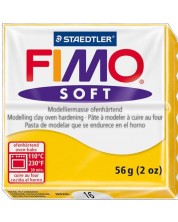 Lut polimeric Staedtler Fimo Soft - 57 g, floarea soarelui -1