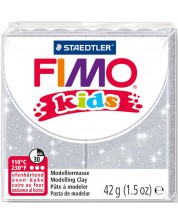 Pasta polimerica Staedtler Fimo Kids - culoare gri stralucitor -1