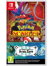 Pokemon Scarlet + Hidden Treasure of Area Zero DLC (Nintendo Switch) -1