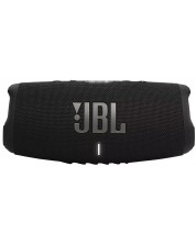 Boxă portabilă JBL - Charge 5 Wi-Fi, neagră -1