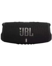 Boxa portabila JBL - Charge 5 Wi-Fi, negru -1