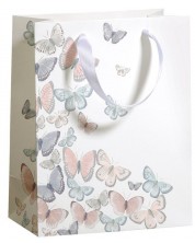 Pungă cadou Zoewie - Butterflies, 22.5 x 9 x 17 cm -1