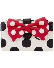 Portofel Loungefly Disney: Mickey Mouse - Minnie Mouse (Rock The Dots)