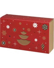 Cutie de cadou Giftpack Bonnes Fêtes - Brad de Crăciun, 31.5 cm -1