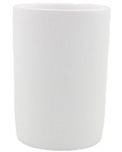 Suport pentru periuță de dinți Inter Ceramic - Daisy, 7 x 10 cm, alb -1